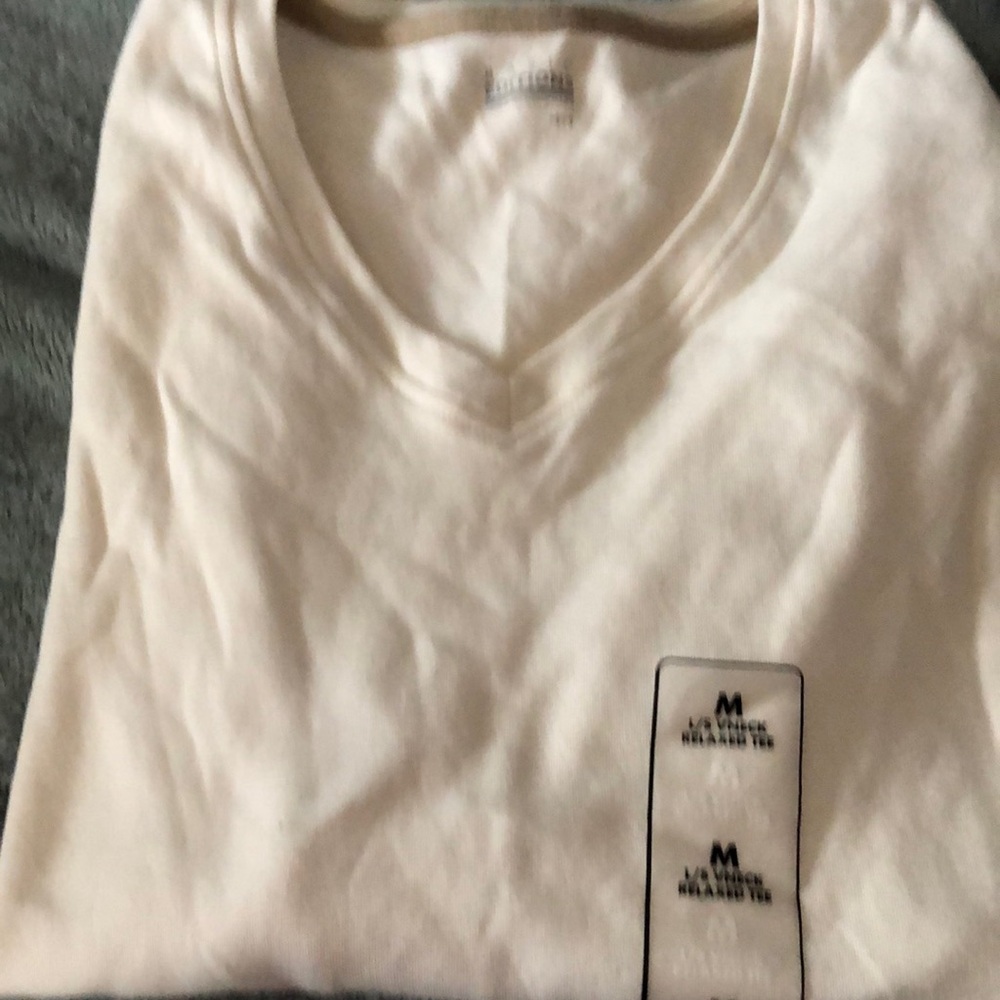 NEPT v-neck long sleeve tee shirt